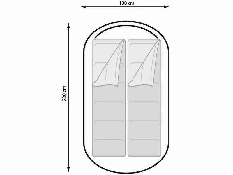 Eurotrail Pop Up Tent South Fork 2 6 Eurotrail Pop Up Tent South Fork 2 - Afbeelding 4