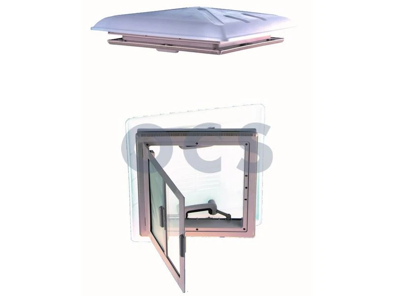 MPK Dakluik 40x40 Melkglas Grote Kap+Combirollo 3 MPK Dakluik 40x40 Melkglas Grote Kap+Combirollo