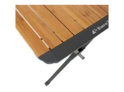 Vouwtafel Chamberry Bamboo M Grijs Beige Bamboo -Winkel Voor Kampeerartikelen Voor Buiten 144 3 eurotrail campingtafel chambery bamboo m etcf1407 0466
