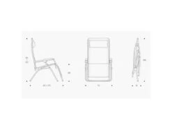 Lafuma RSXA Clip Batyline XL Relaxstoel Zwart -Winkel Voor Kampeerartikelen Voor Buiten 17 3 lafuma rsxa clip batyline xl relaxstoel zwart lfm2040 8551