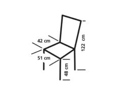 Eurotrail Grenoble 3d Mesh Campingstoel Marine -Winkel Voor Kampeerartikelen Voor Buiten 17 5 eurotrail grenoble 3d mesh campingstoel marine etcf1347 0500