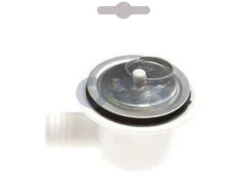 Smev Afvoerplug Haaks 20mm Compleet