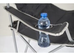 Camp Gear Stoel Opvouwbaar Zwart -Winkel Voor Kampeerartikelen Voor Buiten 2 3 camp gear stoel opvouwbaar zwart