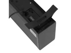 Eurom Alutherm Baseboard 1500 Black Elektrische Convector Kachel -Winkel Voor Kampeerartikelen Voor Buiten 24 5 eurom alutherm baseboard 1500 black elektrische convector kachel onderkant 361193