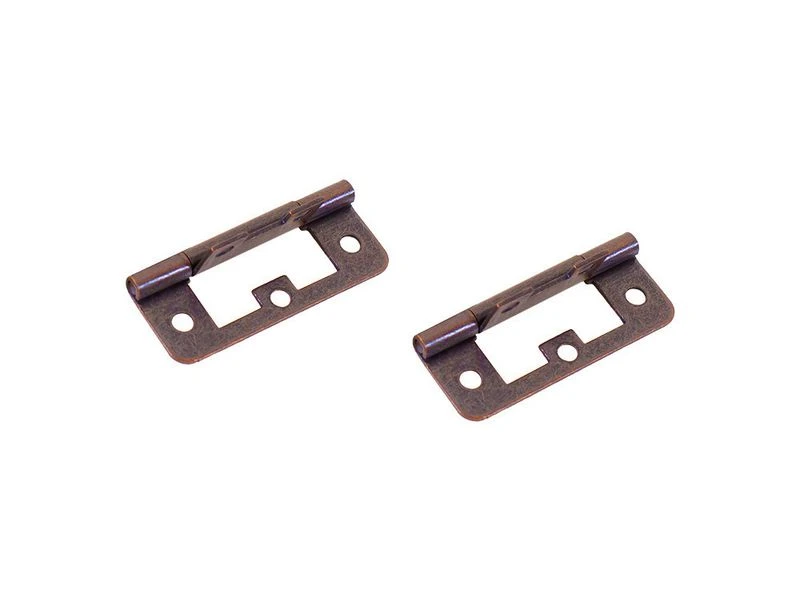 Fjord Outdoor Scharnier Vlak Brons 63x25mm 2st. 4 Fjord Outdoor Scharnier Vlak Brons 63x25mm 2st. - Afbeelding 2