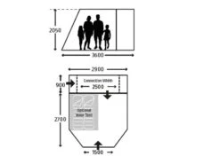 Kampa Camper-bus Voortent Action -Winkel Voor Kampeerartikelen Voor Buiten 37 1 kampa camper bus voortent action 9120001240