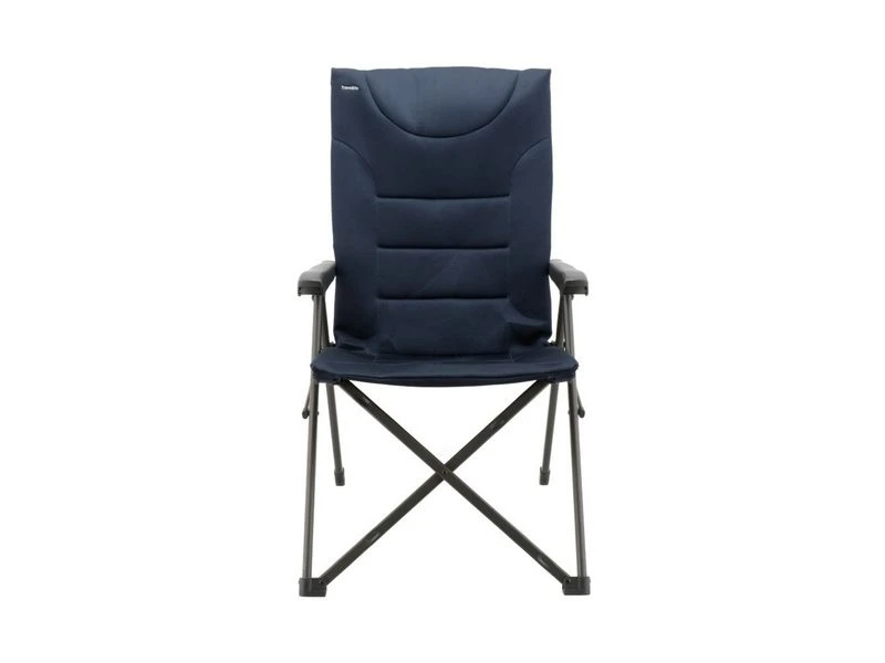 Travellife Barletta Kampeerstoel Cross Blauw 3 Travellife Barletta Kampeerstoel Cross Blauw