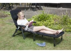 Crespo Zit Ligstoel Ap-233 Air-deluxe Zwart Kleur 80 -Winkel Voor Kampeerartikelen Voor Buiten 43 5 crespo zit ligstoel ap 233 air de luxe kleur 80 zwart