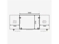 Kampa Dometic Opblaasbare Voortent Club Air Pro 390 S -Winkel Voor Kampeerartikelen Voor Buiten 45 1 kampa dometic opblaasbare voortent club air pro 390 s 9120001117