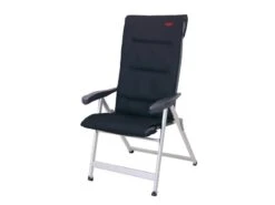 Crespo Stoelhoes Air-deluxe Zwart Grijs Voor Standenstoelen -Winkel Voor Kampeerartikelen Voor Buiten 45 4 crespo stoelhoes air de luxe zwart grijs