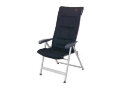 Crespo Stoelhoes Air-deluxe Zwart Grijs Voor Standenstoelen -Winkel Voor Kampeerartikelen Voor Buiten 45 5 crespo stoelhoes air de luxe zwart grijs
