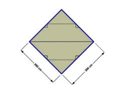 Eurotrail Tarp Turner 300 X 300 Poyester -Winkel Voor Kampeerartikelen Voor Buiten 50 2 eurotrail tarp turner 300 x 300 poyester ette0633 6005