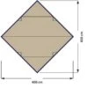 Eurotrail Tarp Turner 400 X 400 Polyester -Winkel Voor Kampeerartikelen Voor Buiten 51 0 eurotrail tarp turner 400 400 ette0634 6005