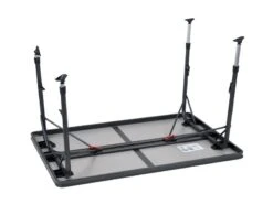 Crespo Kampeer Tafel AP-272 Zwart Kleur 89 -Winkel Voor Kampeerartikelen Voor Buiten 52 3 crespo tafel ap 272 kleur 80 zwart water en hittebestendig