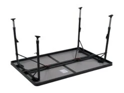 Crespo Kampeer Tafel AP-273 Zwart Kleur 89 -Winkel Voor Kampeerartikelen Voor Buiten 53 3 crespo tafel ap 273 kleur 80 zwart water en hittebestendig