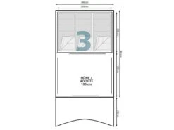 Eurotrail Opblaastent Iowa BTC Air -Winkel Voor Kampeerartikelen Voor Buiten 56 3 eurotrail opblaastent iowa btc air plattegrond ette1121 2701
