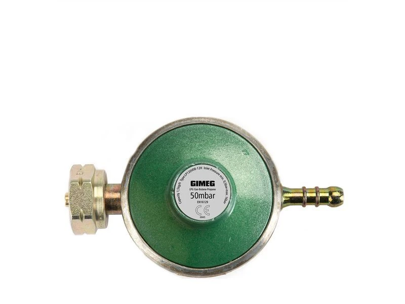 Gimeg Gasdrukregelaar Uni. 50 Mb Kombi X Slangpilaar 3 Gimeg Gasdrukregelaar Uni. 50 Mb Kombi X Slangpilaar