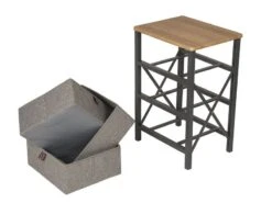 Bo-Camp - Urban Outdoor - Kast - Hamlets - 3 Laden -Winkel Voor Kampeerartikelen Voor Buiten 75 2 bo camp urban outdoor kast hamlets 3 laden 1609312