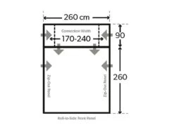Kampa Dometic Opblaasbare Campervoortent Rally Air Pro Drive Away 260 -Winkel Voor Kampeerartikelen Voor Buiten 8 2 kampa dometic opblaasbare campervoortent rally air pro drive away 260 mh2011
