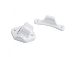 Fjord Outdoor Deurvanger 2dlg Wit 3mm Beweegbaar