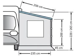 Eurotrail Zijwand Cassetteluifel Met Raam 220 5 Eurotrail Zijwand Cassetteluifel Met Raam 220 -Winkel Voor Kampeerartikelen Voor Buiten eurotrail zijwand camperluifel fiamma omnistore 220 etct0018 220w 1