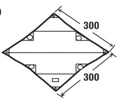 High Peak Tarp 1 -Winkel Voor Kampeerartikelen Voor Buiten high peak tarp 1 afmeting 10030 2