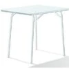 Sieger (camping) Tafel 80 X 60 Cm Wit. -Winkel Voor Kampeerartikelen Voor Buiten sieger campingtafel 80x60 wit 110 w