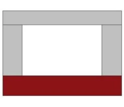 Te Velde Zijwand Voor Luifel 240 Cm 5 Kleuren -Winkel Voor Kampeerartikelen Voor Buiten tevelde caravan luifel zijwand 240 bordo6